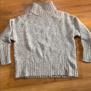 J Crew marled oatmeal sweater